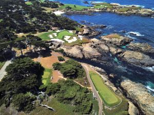 Cypress Point 15th And 16th Drone